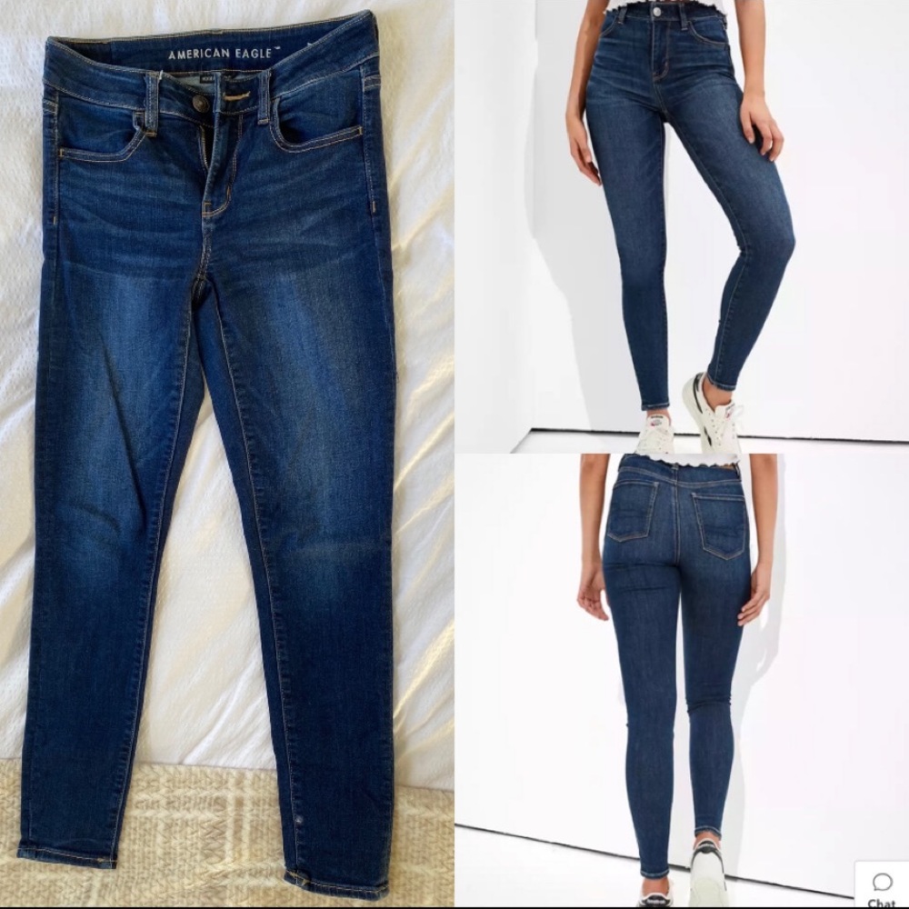 American eagle high rise jegging.